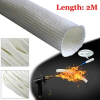 glass fibre thermal hose insulation exhaust lagging cover durable white for webastoeberspacher heaters 22mm24mm exhaust pipe