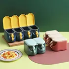 Приправа, коробка, многоячейка, искусственный шейкер для перца, пластиковый органайзер, аксессуары для кухни