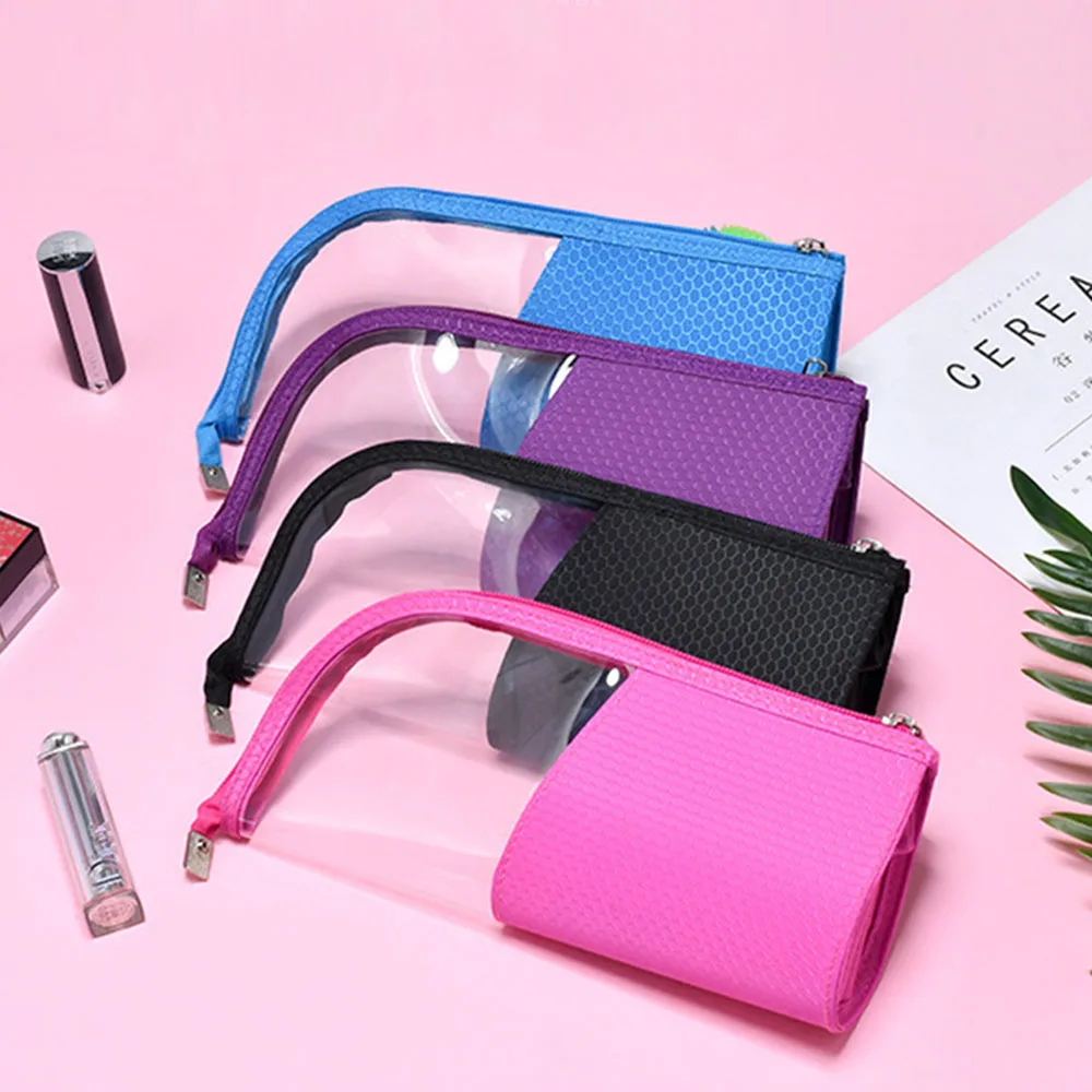 

Makeup Brush Bag Travel Brushes Toiletry Bag Case Zipper Pouch Organizer Holder Dustproof For Women And Girls Beauty Case
