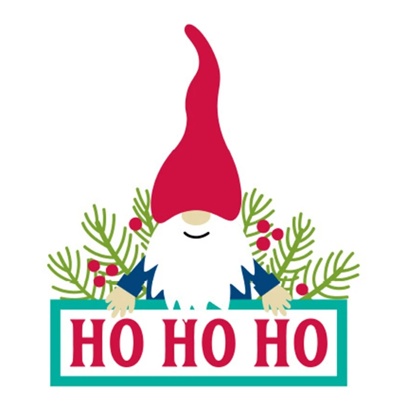 

DIY Christmas Gnome Metal Cutting Dies People Scrapbook Embossing Cards Making Craft Stencils