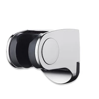 shower head handset holder silver abs chrome bathroom wall mount adjustable bracket shower replacement installation accessory