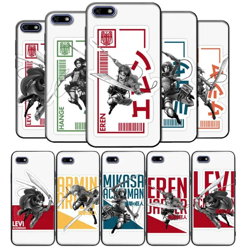 

Art Anime Attack On Titan Phone Case for vivo Y53 Y55 Y66 Y67 Y69 Y71 Y75 Y79 Y81 Y83 Y85 Y91 Y81S Y97 x9 x9s x20 plus