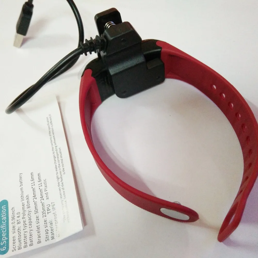 B31 цветной экран F1S фитнес трекер артериальное давление умный Браслет монитор сна