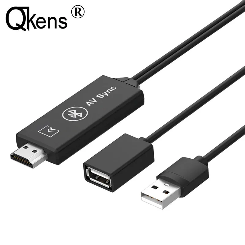 Bluetooth аудио HDTV HDMI видео кабель для iPhone X 11 pro Huawei P20 P30 Samsung S10 S20 Note20 iOS Android телефон к
