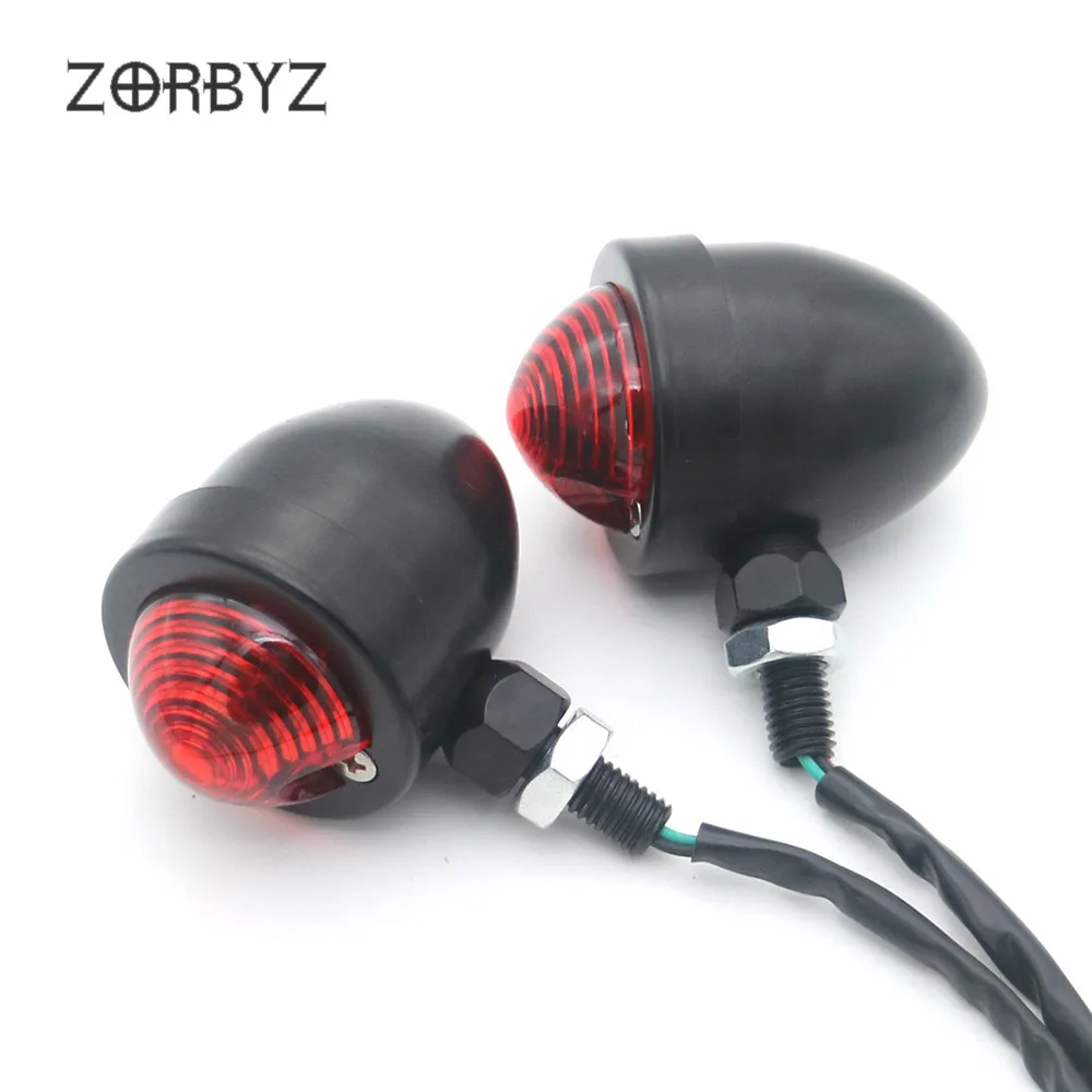 ZORBYZ мотоциклетный черный/хромированный металлический цилиндрический тормоз с