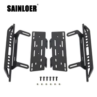 sainloer metal side step board footboard pedal for 110 rc car crawler axial scx10 ii 90046 90047 jeep wrangler upgrade parts