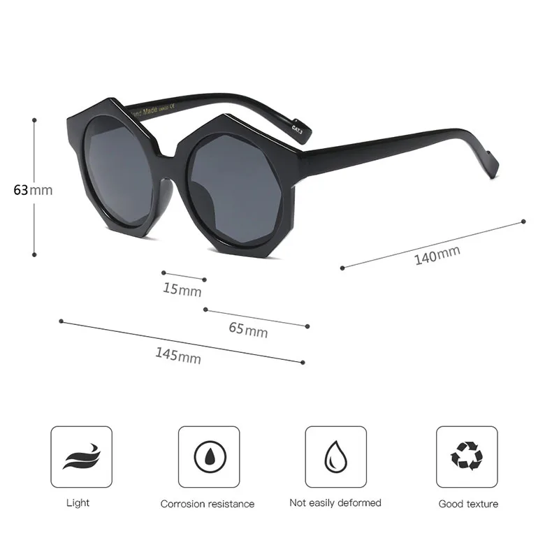 Солнцезащитные очки с укрепленными металлическими петлями для женщин и мужчин |