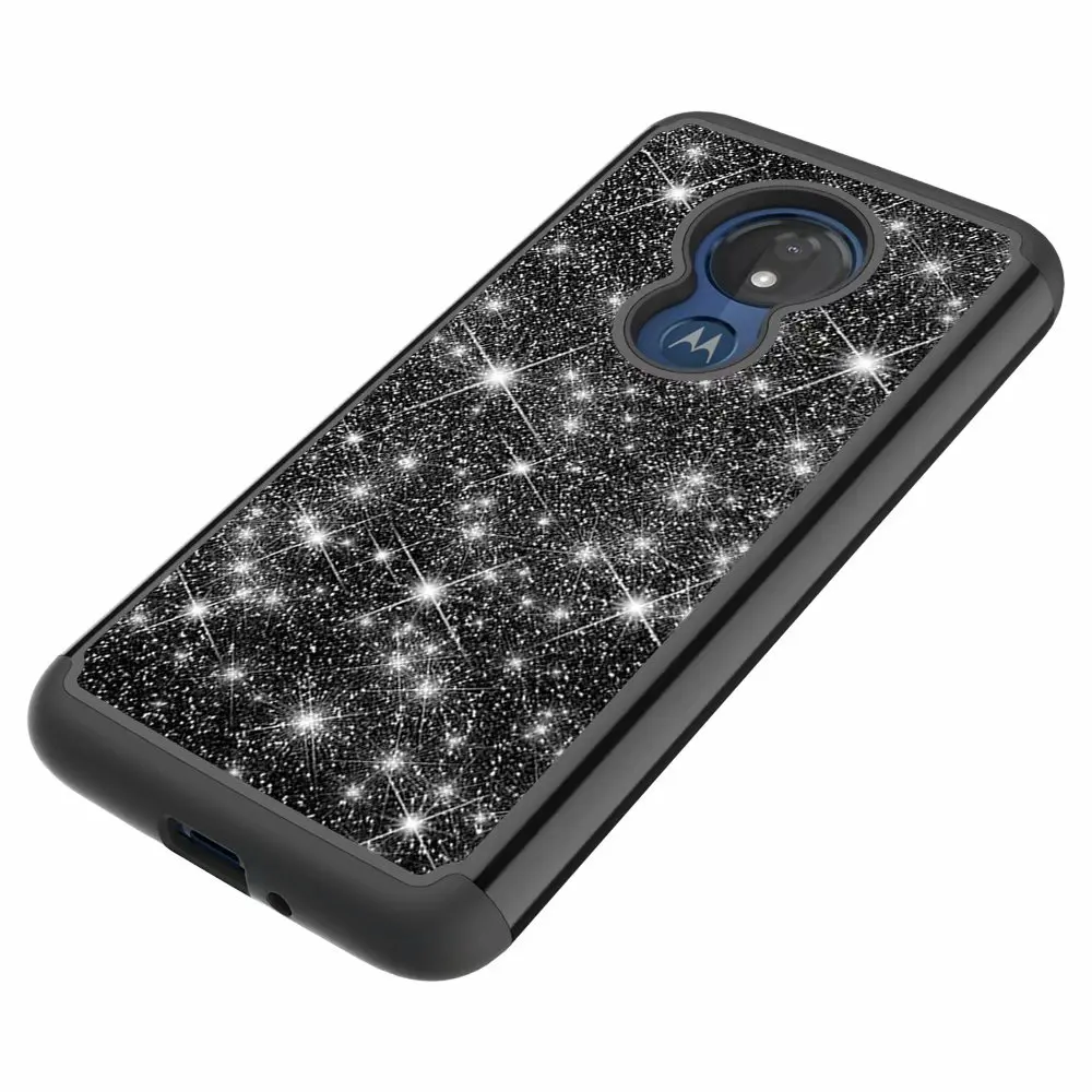 Glitter Sparkle Bling Shiny Shock Absorption Full Body Protective Anti-Scratch Tough case for Moto G7 Power/G7 Play/G7/G7 Plus | Мобильные