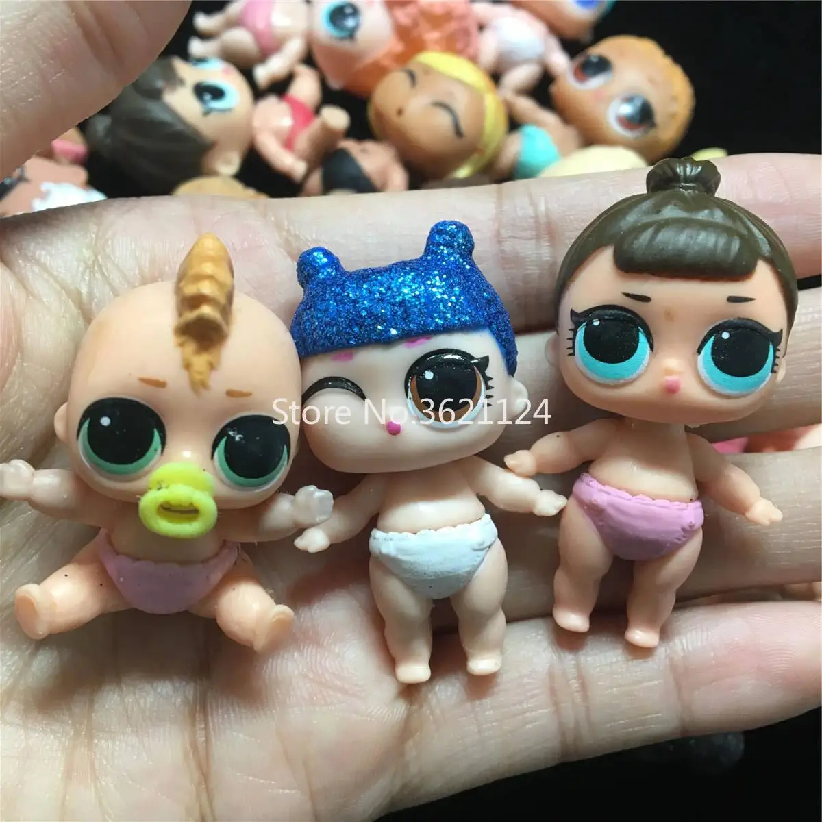 10 шт./лот L.O.L. Сюрприз! 4 см LIL Sister куклы вариантов выбирается в произвольном