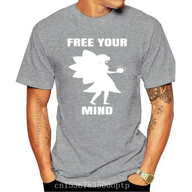 

Fairy tail Free your mind with fairy t shirt Printing Short Sleeve Euro Size S-3xl Standard Anti-Wrinkle Breathable shirt