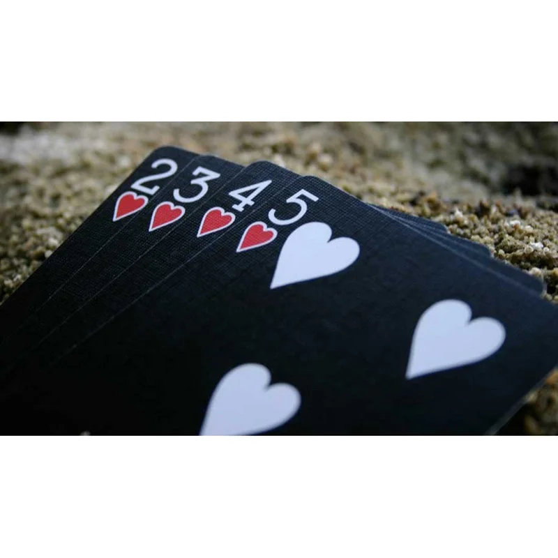 1 шт. черная колода призраков игральные карты фокусы Волшебная покерная карта