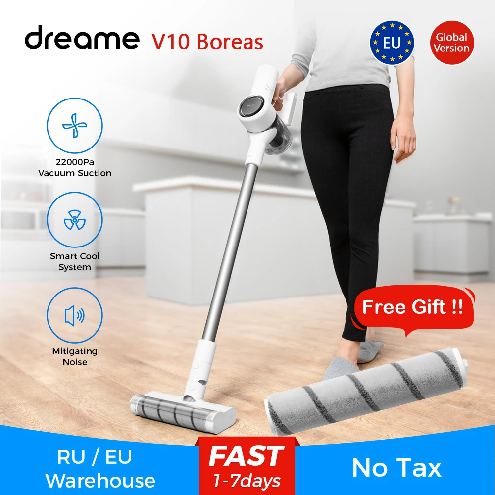Dreame V10 Ручной беспроводной пылесос портативный V9/V9P для дома глобальная