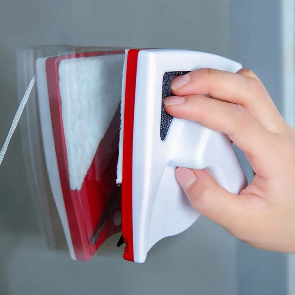 

Double Side Glass Cleaning Brush Magnetic Window Cleaning Magnets Household Cleaning Tools Wiper Surface Brushs Shower Screens