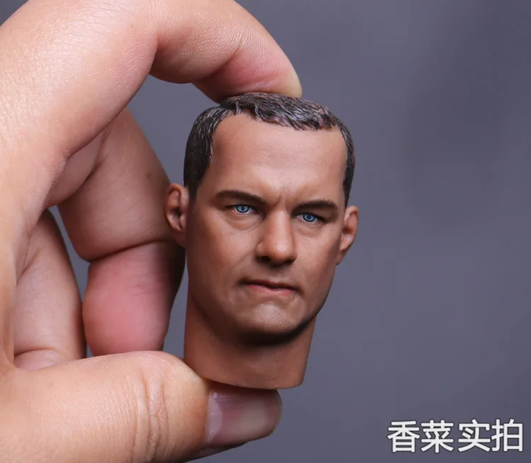 Масштаб 1/6 Tom Hanks голова лепка Мужская для 12-дюймовых экшн-фигурок сделай сам |