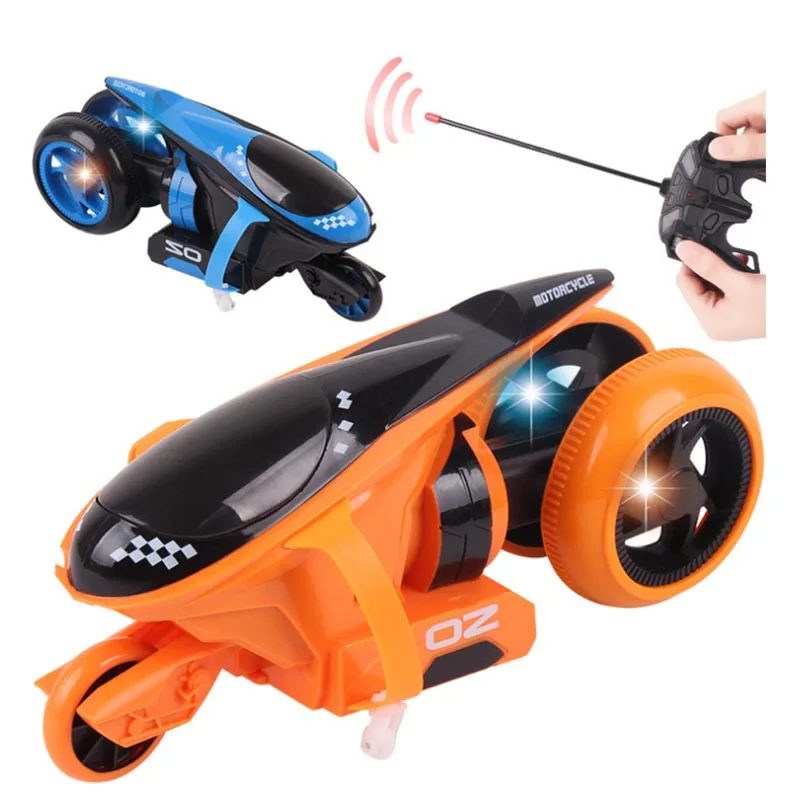 360 Вращающийся деформационный Радиоуправляемый автомобиль мотоцикл игрушки для