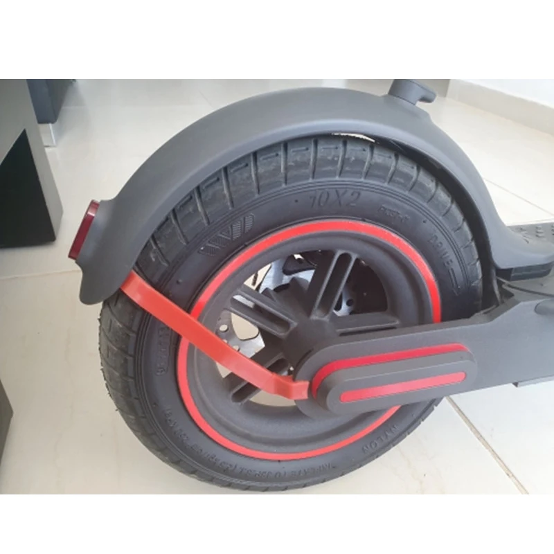 10 дюймовые колеса для скейтборда скутера внешние шины улучшенные красные