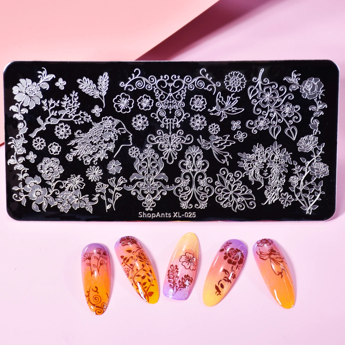 Пластины для стемпинга ногтей из нержавеющей стали | Красота и здоровье