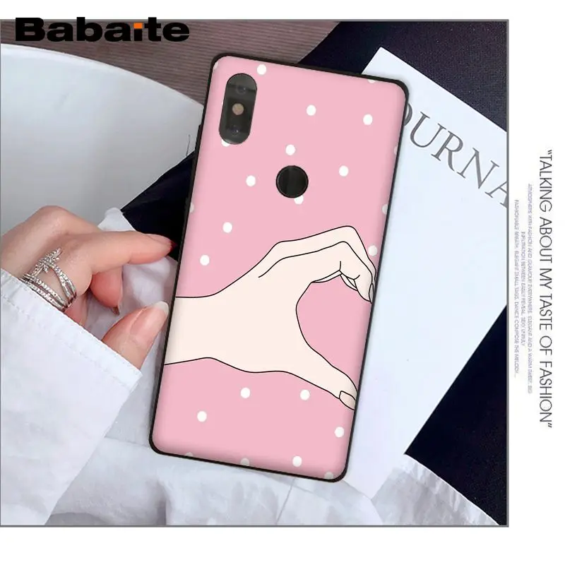 Babaite BFF лучшие друзья бургер и картофель фри чехол для телефона оболочка для Red mi 5 plus Note 5 Xuiao mi 8 8SE 6 mi X 2 2S мобильные чехлы