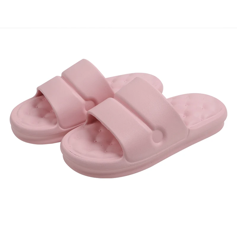

Women Thick Platform Slippers Summer Beach Eva Soft Sole Slide Sandals Leisure Men Ladies Indoor Bathroom Anti-slip Shoes