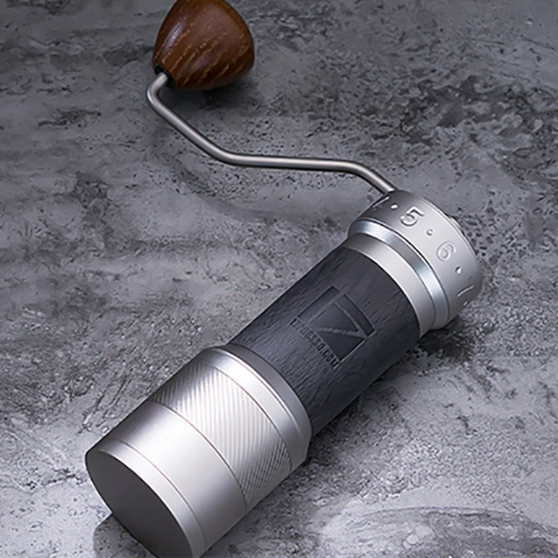 1ZPRESSO kplus-molinillo de Caf&eacute; Manual, de aluminio, ajustable, de acero inoxidable-1