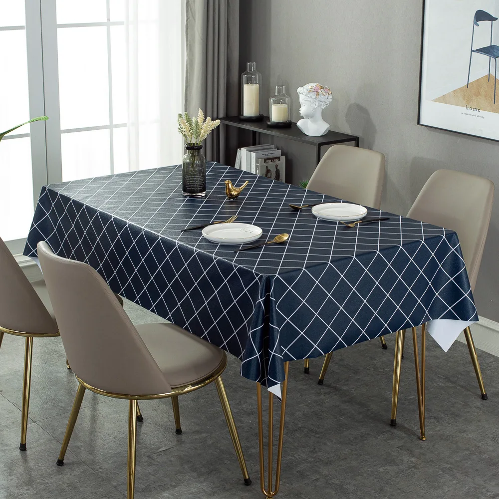 

OLIVE 2021 New PVC Tablecloth Scald-proof, Water-proof, Oil-proof And Wash-freeï¼ŒSuitable For Kitchen Table, Sofa Armrests