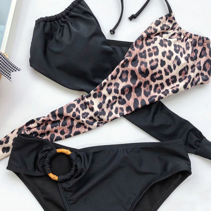 

Sexy Bikini Set 2021 High Waist Bikinis Push Up Swimwear Women Swimsuit Female Cross Biquini Swimwear For Women Bathing Suit