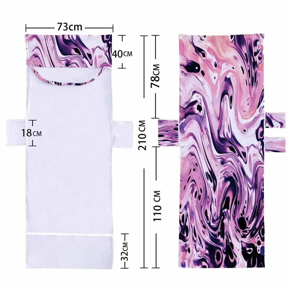 

Holiday Beach Lounge Chair Cover Towel Summer Cool Bed Garden Beach Towel Sunbath Lounger Chair Mat With Large Pocket