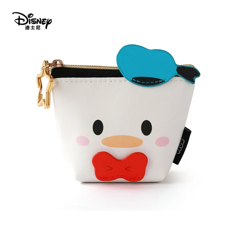 

New2021 Disney portable cosmetic bag, coin purse, pocketless handbag, women's wallet, cartoon women's card bag, coin bag