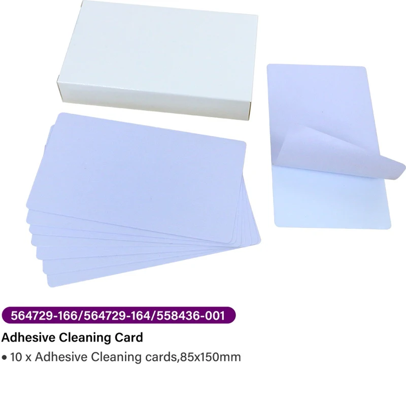 

10pcs Sticky Cards 85x150mm For Datacard PR90 SR200 SR300 Card Printer,PN:564729-166 564729-164 558436-001