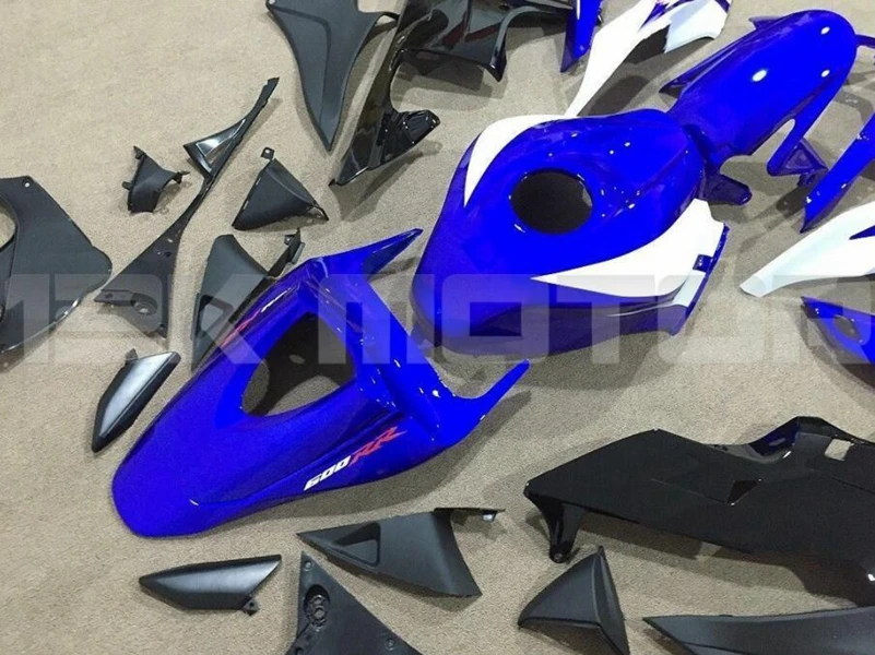 

New ABS Motorcycle parts Fairings kits Fit for Honda CBR600RR F5 07 08 CBR 600 RR 2007 2008 Bodywork set blue white