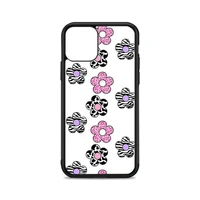 three cute y2k flowers phone case for iphone 12mini 11pro xs max x xr 6 6s 7 8 plus se20 high quality glossy silicone cover