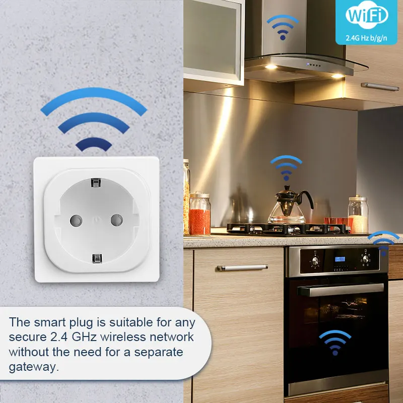 Умная розетка с таймером и Wi-Fi 16 А | Обустройство дома