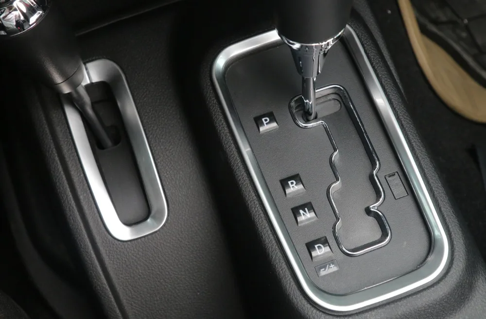 Для Jeep Wrangler JK 2011- аксессуары для салона автомобиля костюмы украшения 4 двери автомобиля Стайлинг хром красный синий карбоновое волокно 18 шт