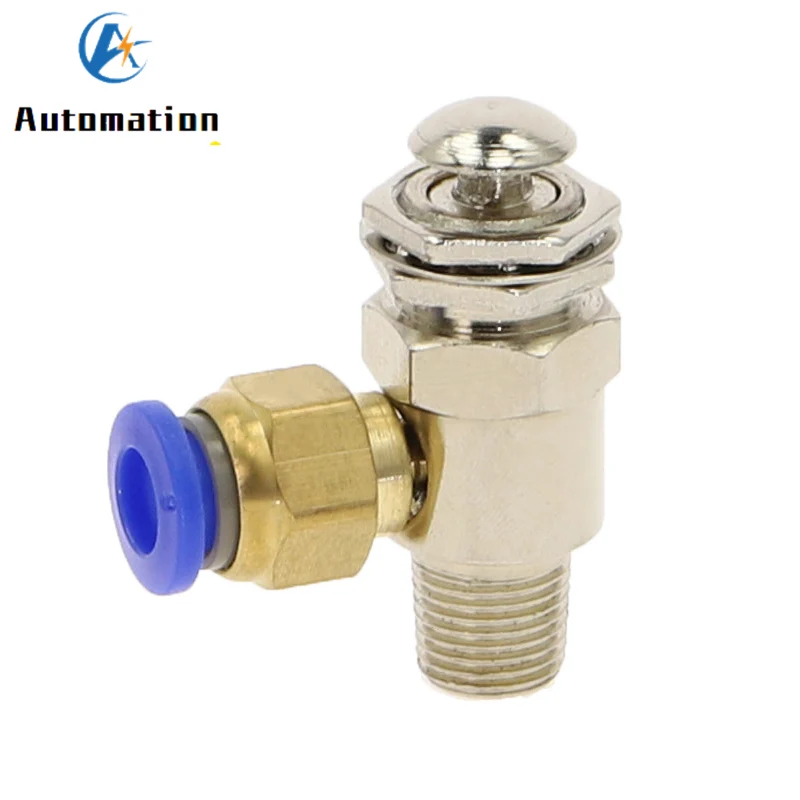 Пневматический Механический клапан Φ выхлопной 2 положения сторонний M5 женский