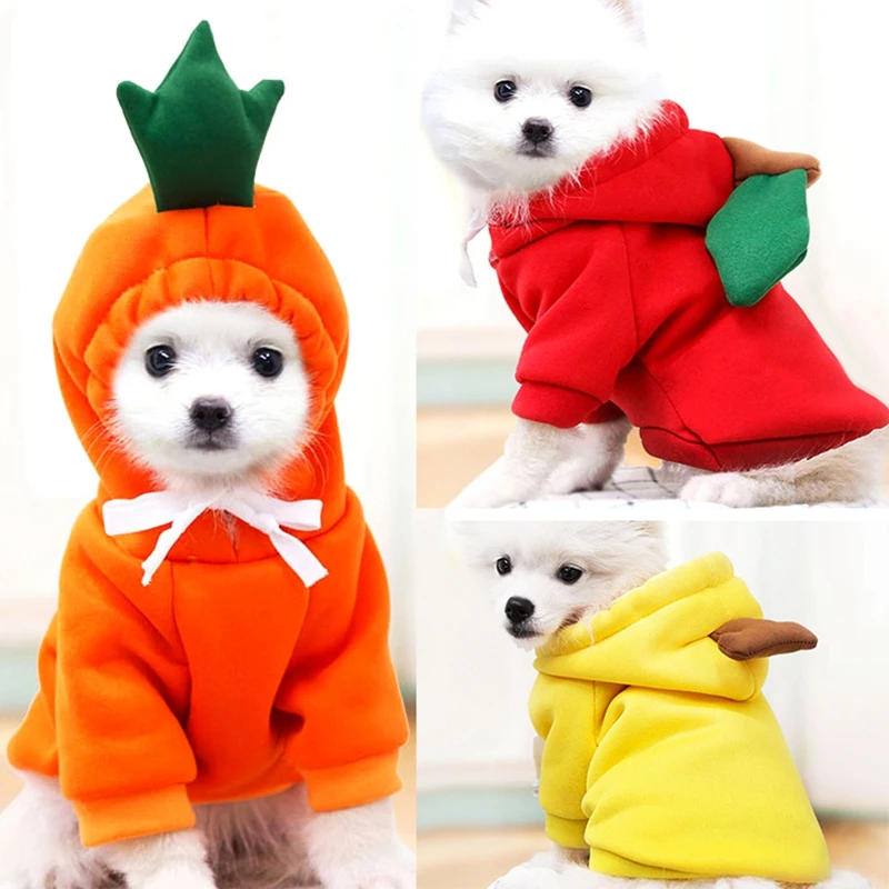 Распродажа-одежда с принтом в виде собак шпиц Толстовка милая форма фруктов