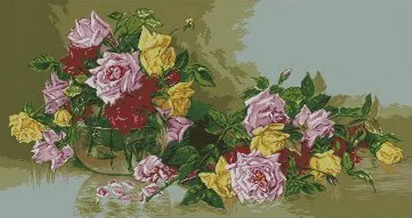 

Розы, картина маслом, цветы, вышивка, вышивка крестиком, наборы для вышивки, 14CT непечатные узоры, вышивка крестиком, DIY Ручная работа