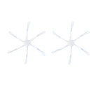 Для робота-пылесоса Xiaomi 2C 1C 1T Mop 2 Pro + Dreame D9 F9 Z10 pro, 6 рук, боковая щетка, аксессуары для робота-пылесоса