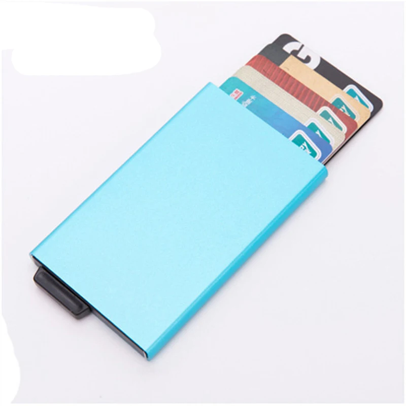 

ZOVYVOL 2020 NEW Business Credit Card Holders Aluminum Women and Men RFID ID Wallets Casual High Quality Card Holders hot sale