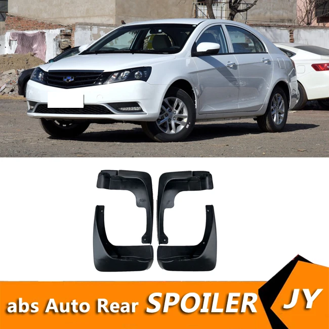 

Для Geely Emgrand 2016-2017 Брызговики, брызговики, передние с цветным и задним грязевым клапаном, модифицированные детали