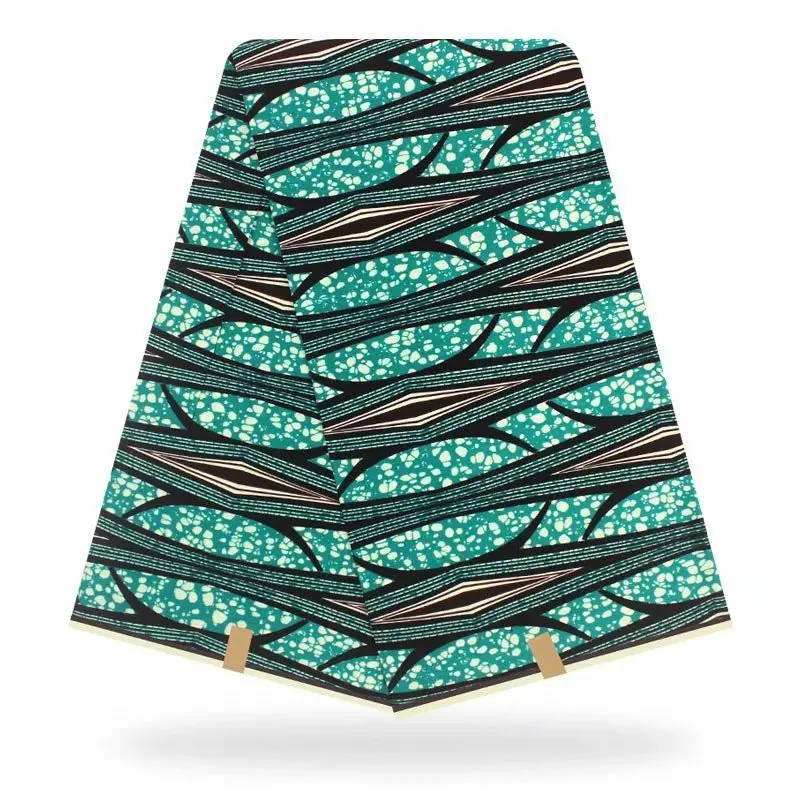 Африканская искусственная ткань африканская вощеная с принтом 100% хлопок