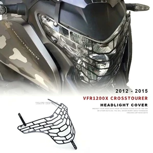 Motorcycle Aluminium Headlight Protector Grille Guard Cover Protection Grill For Honda VFR 1200x VFR1200x