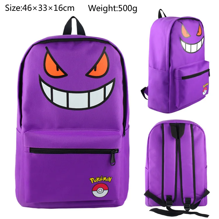 

Pokemon Pikachu Cartoon Style Backpack Ears Student Back To School Backpack School Bag Cute