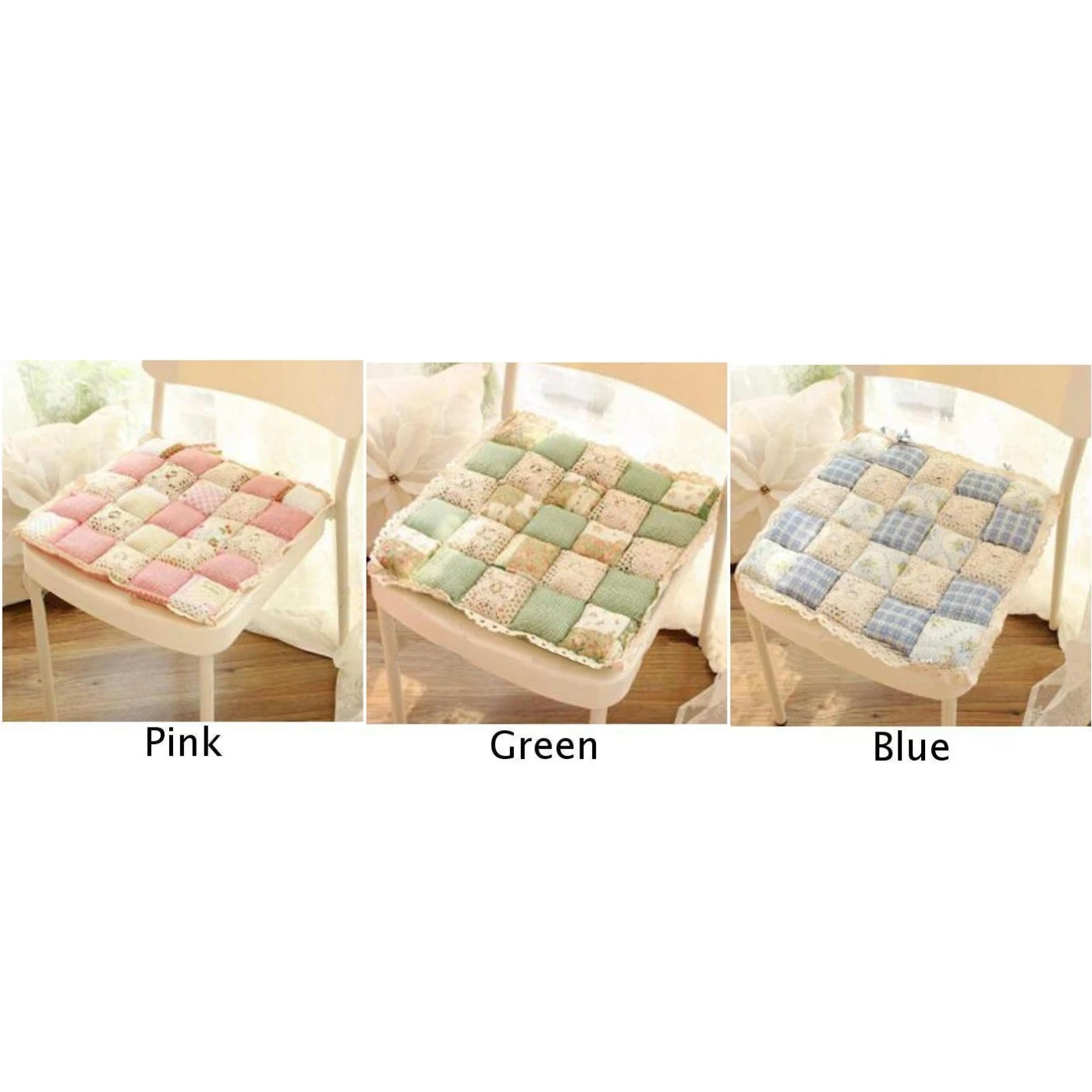 1* Chair Pads Cushion Indoor Kitchen Home Seat Pad Non-Slip Gripper Soft Floral | Дом и сад