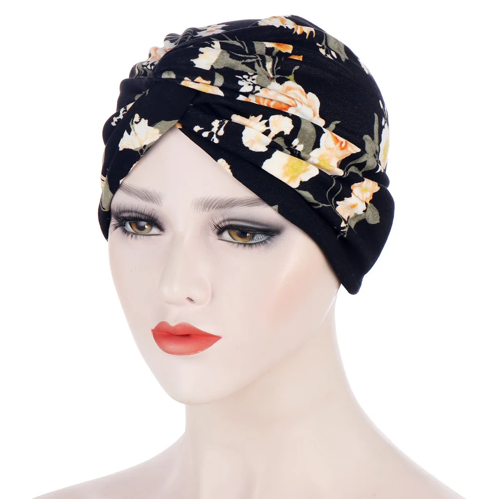 

New calico printed leopard Muslim headband