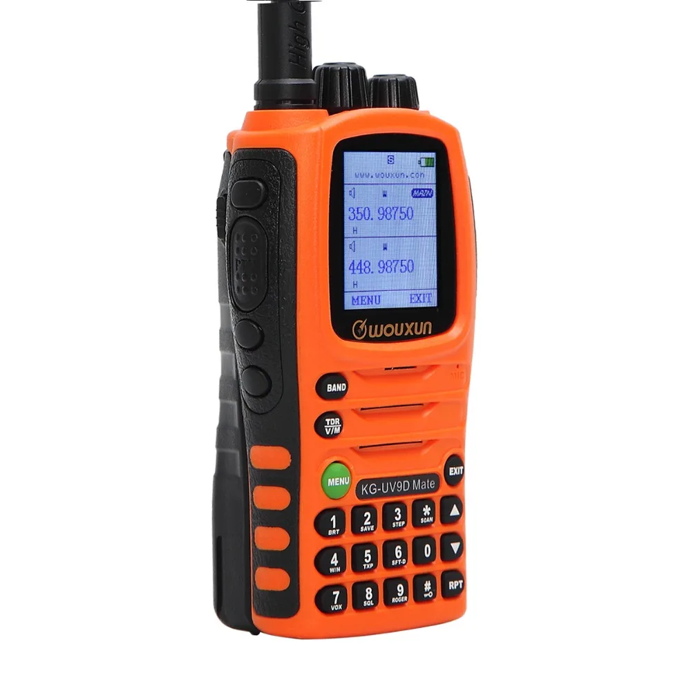 10 Вт Wouxun KG-UV9D mate 7Band включая AirBand 3200 мАч перекрестный репитер рация A mate ur Ham Радио обновление KG-UV9D Plus