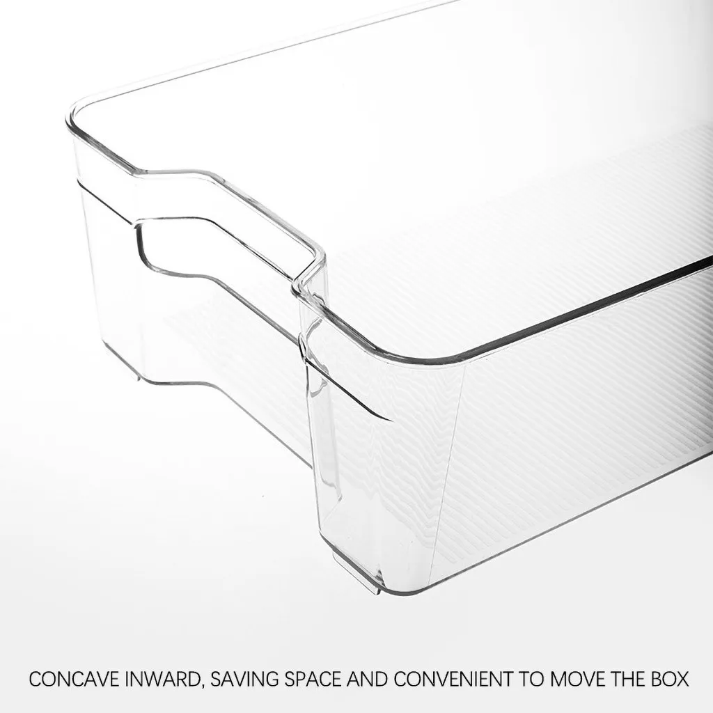 Кухонный органайзер для холодильника контейнер хранения еды Пластиковая Полка