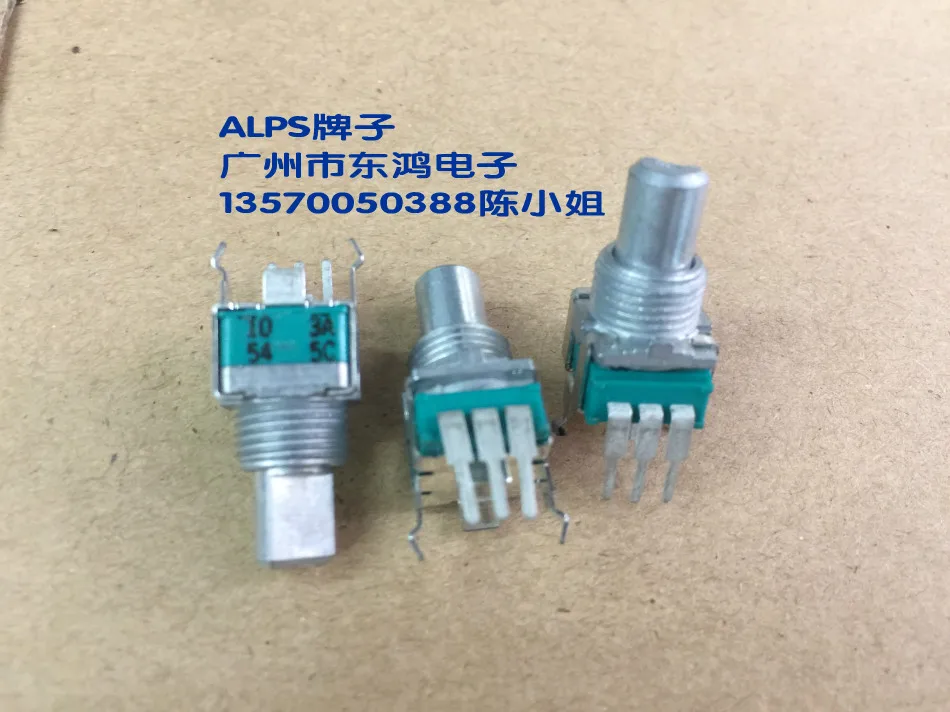 2 шт./лот ALPS Alps RK09L1140A66 прецизионный потенциометр одно соединение B10K длина вала 13