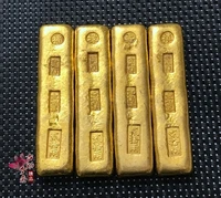 exquisite antique gold bars daqing small yellow croaker ornaments