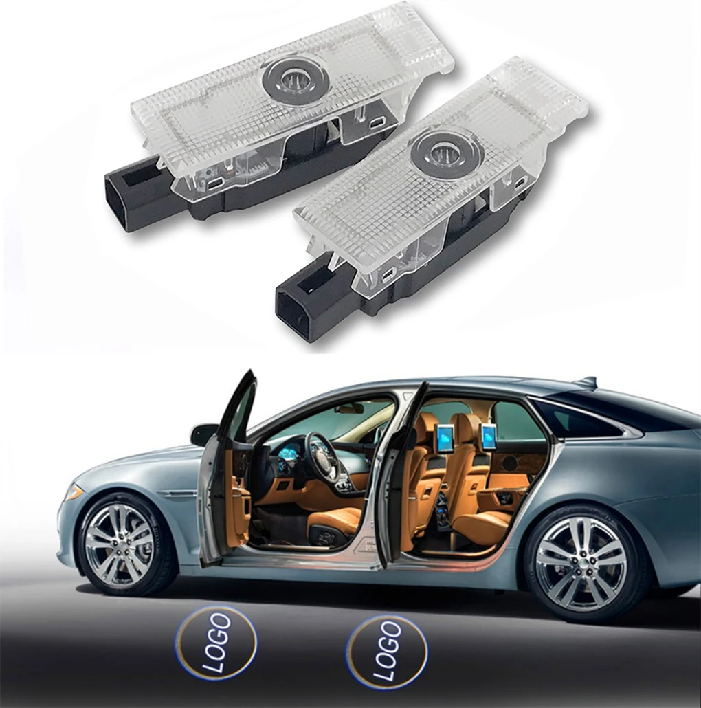 Светодиодный светильник для двери автомобиля лазерный проектор с логотипом