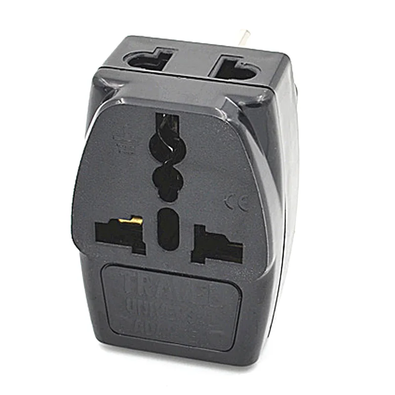 Универсальный переходник для розетки питания 10 А 2 в 1 подходит путешествий из